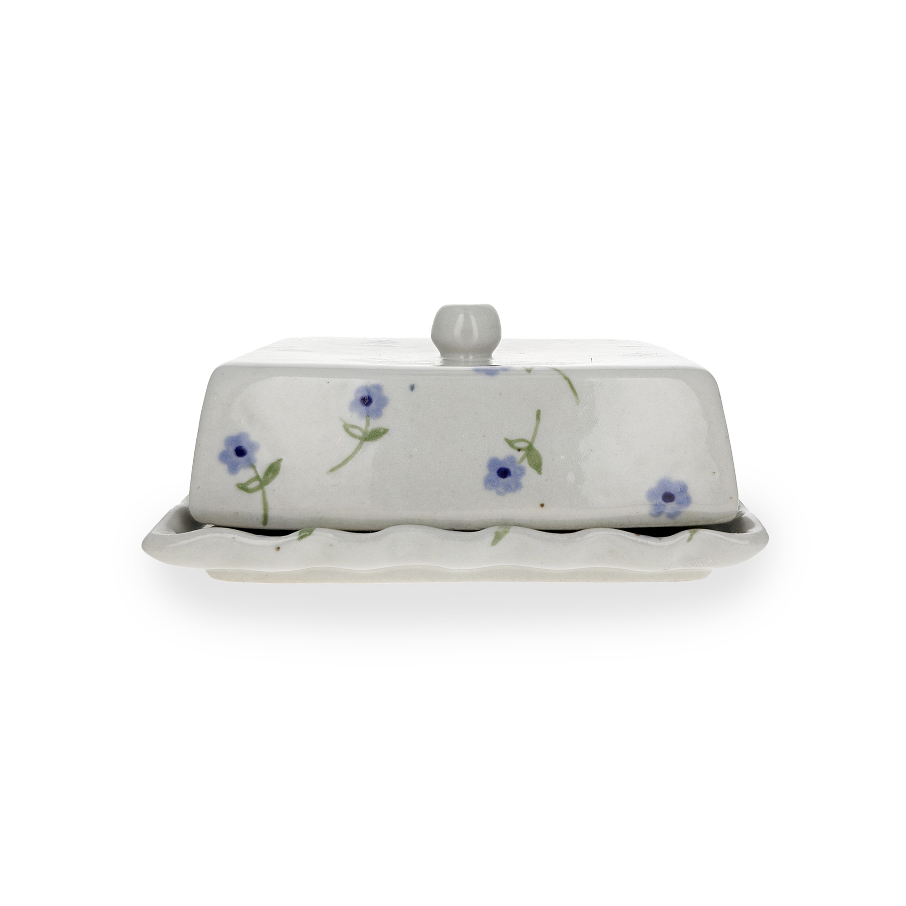 Floral 2025 butter dish