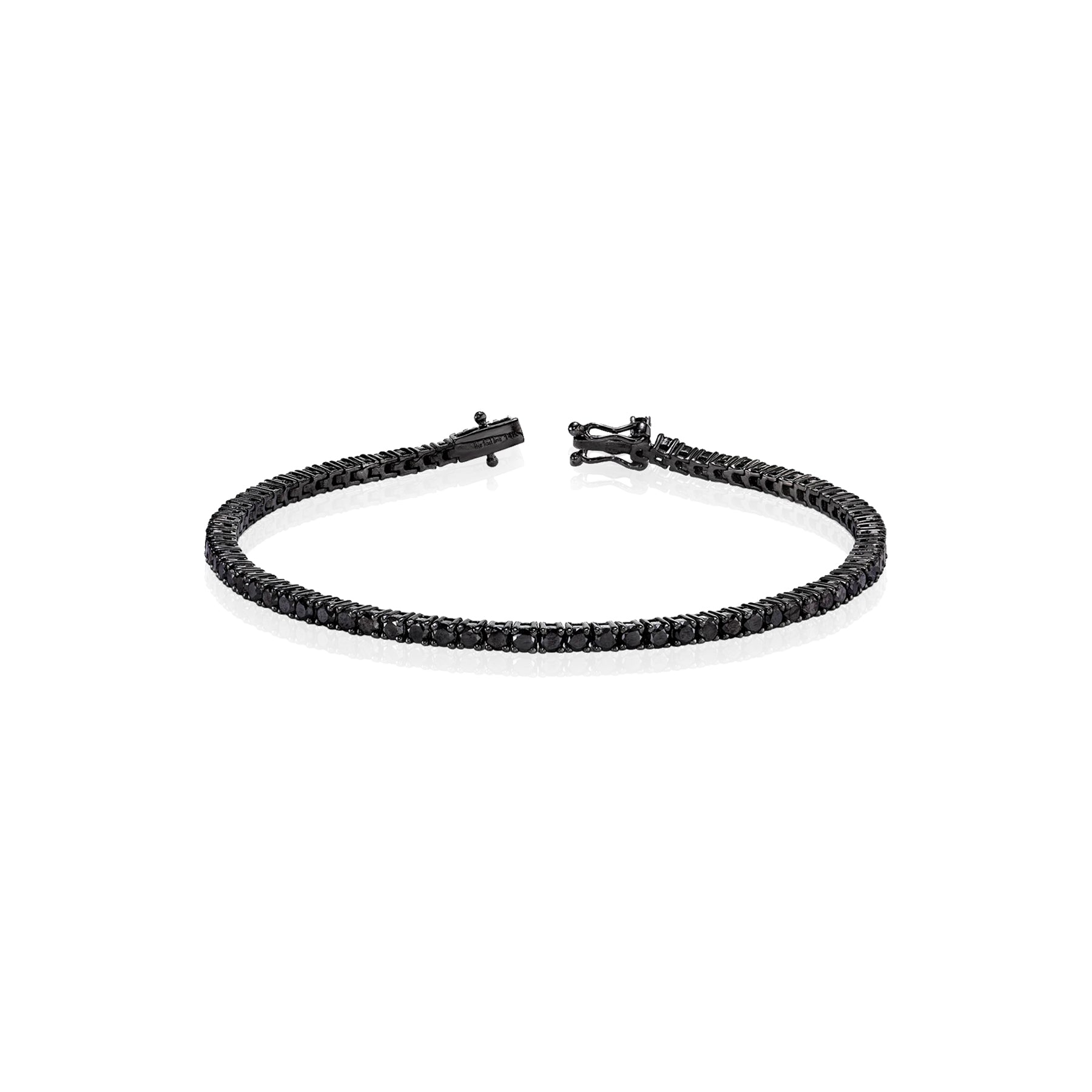 14 carat black on sale diamond bracelet